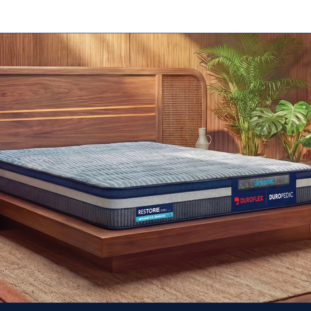 [MAT-DFX-BIO-78X72-08] Duroflex Bionix Ice Cooling Mattress (8 inches, King - 78 x 72)