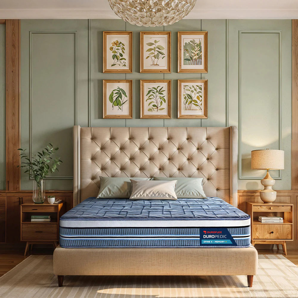 [MAT-DFX-SPX-78X72-06] Duroflex SpineX Memory+ Orthopedic Mattress (6 inches, King - 78 x 72)